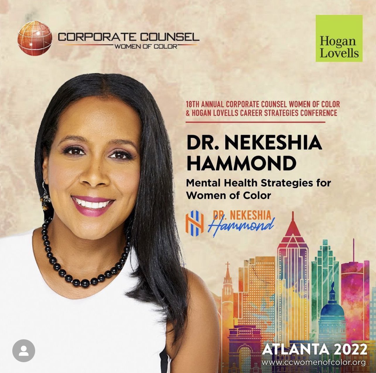 Dr. Nekeshia Hammond | Speaker at Corporate Counsel Women of Color Conference